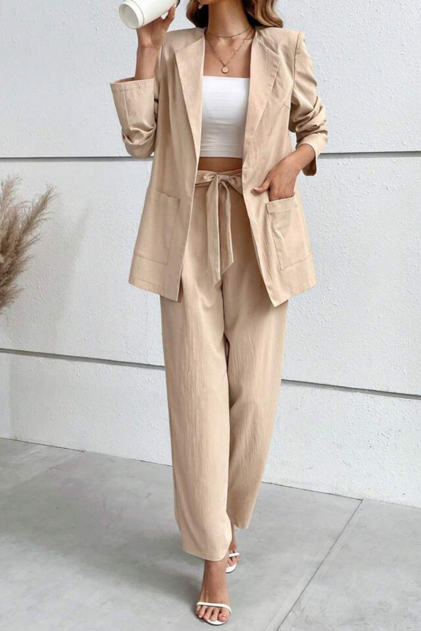 The 'Sharp' Lapel Neck Smart Casual Blazer
