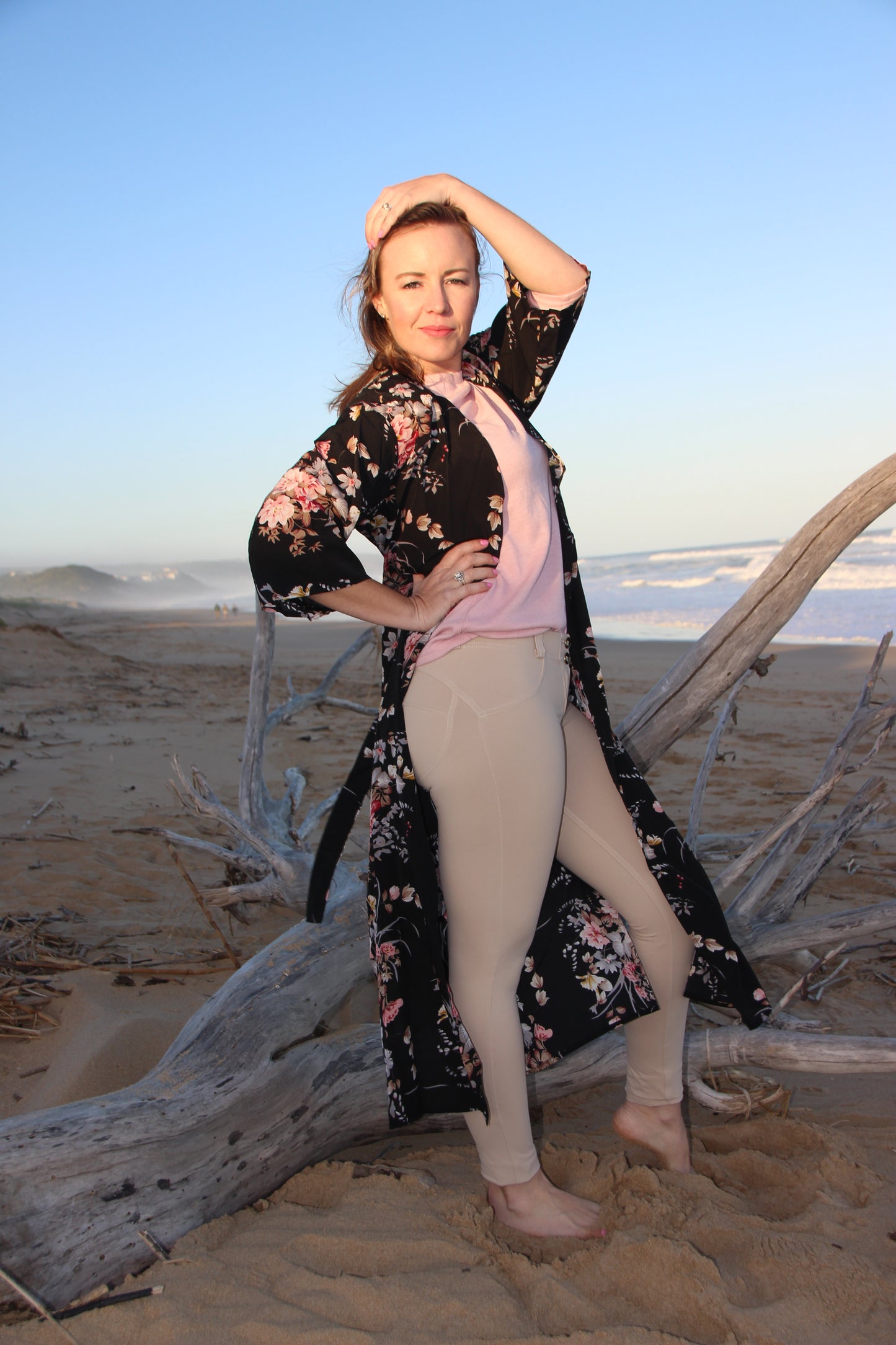 The 'Kimono' Floral Print Belted Kimono Cover Up
