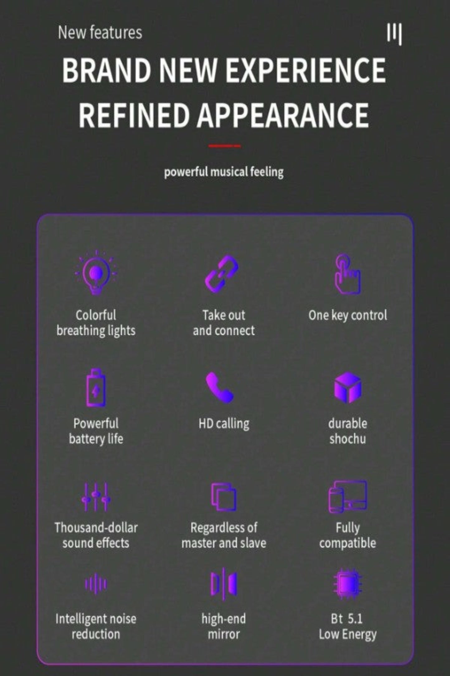 The 'Pod' Noise Cancelling AI Voice Assistant Wireless Earphones