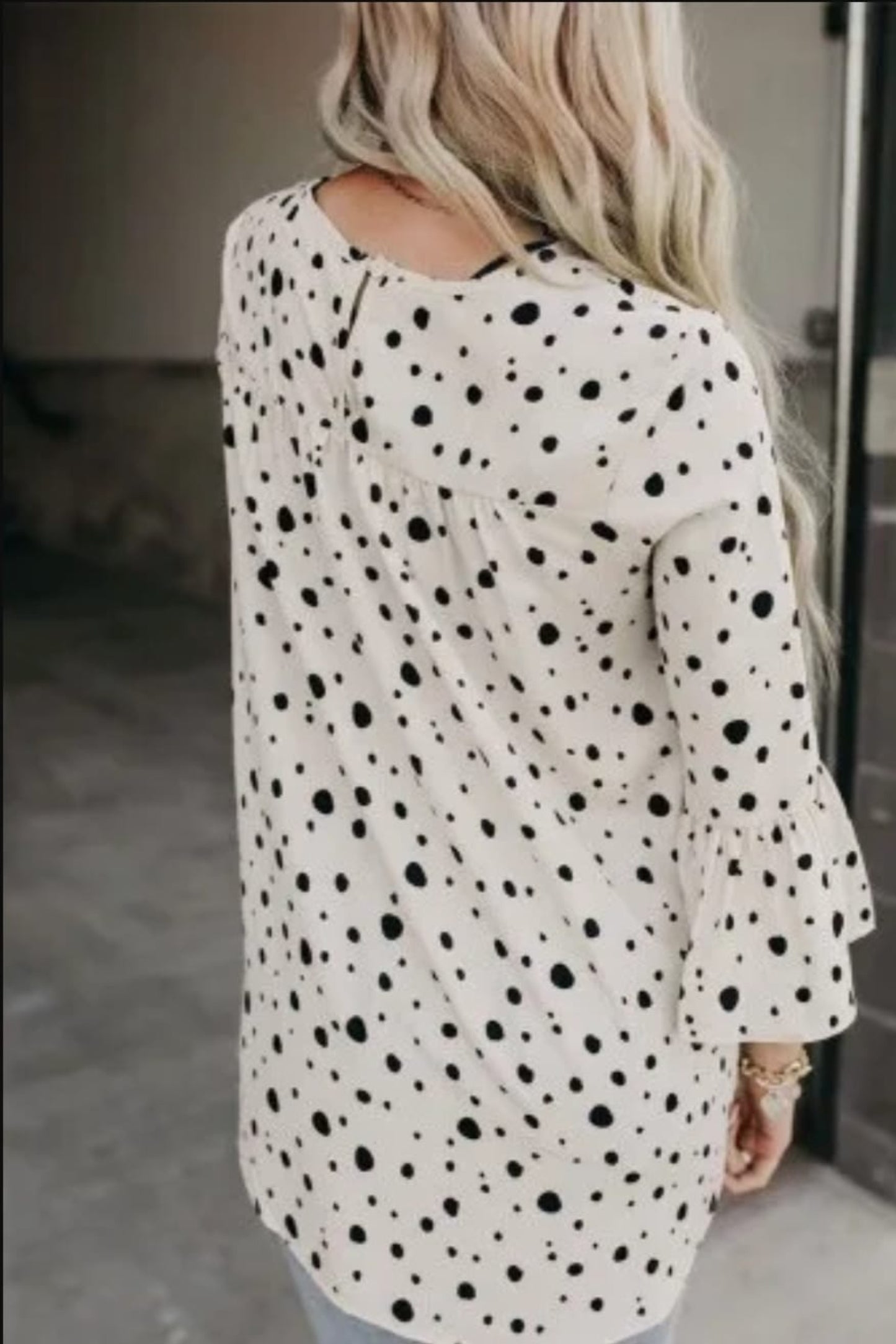 The 'Spot' Polka Dot Casual Blouse
