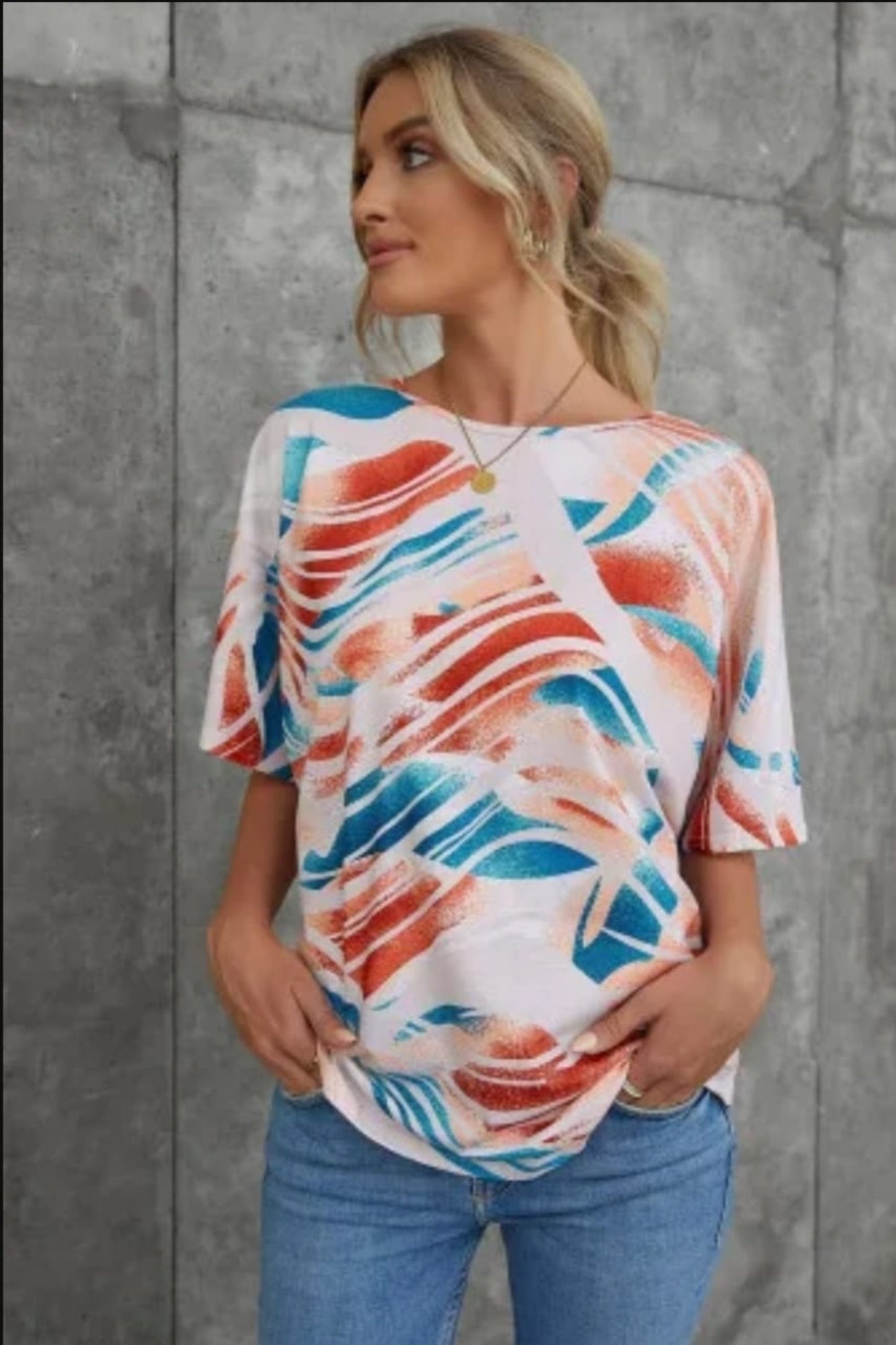 The 'Swirl' Tie Dye Casual Top