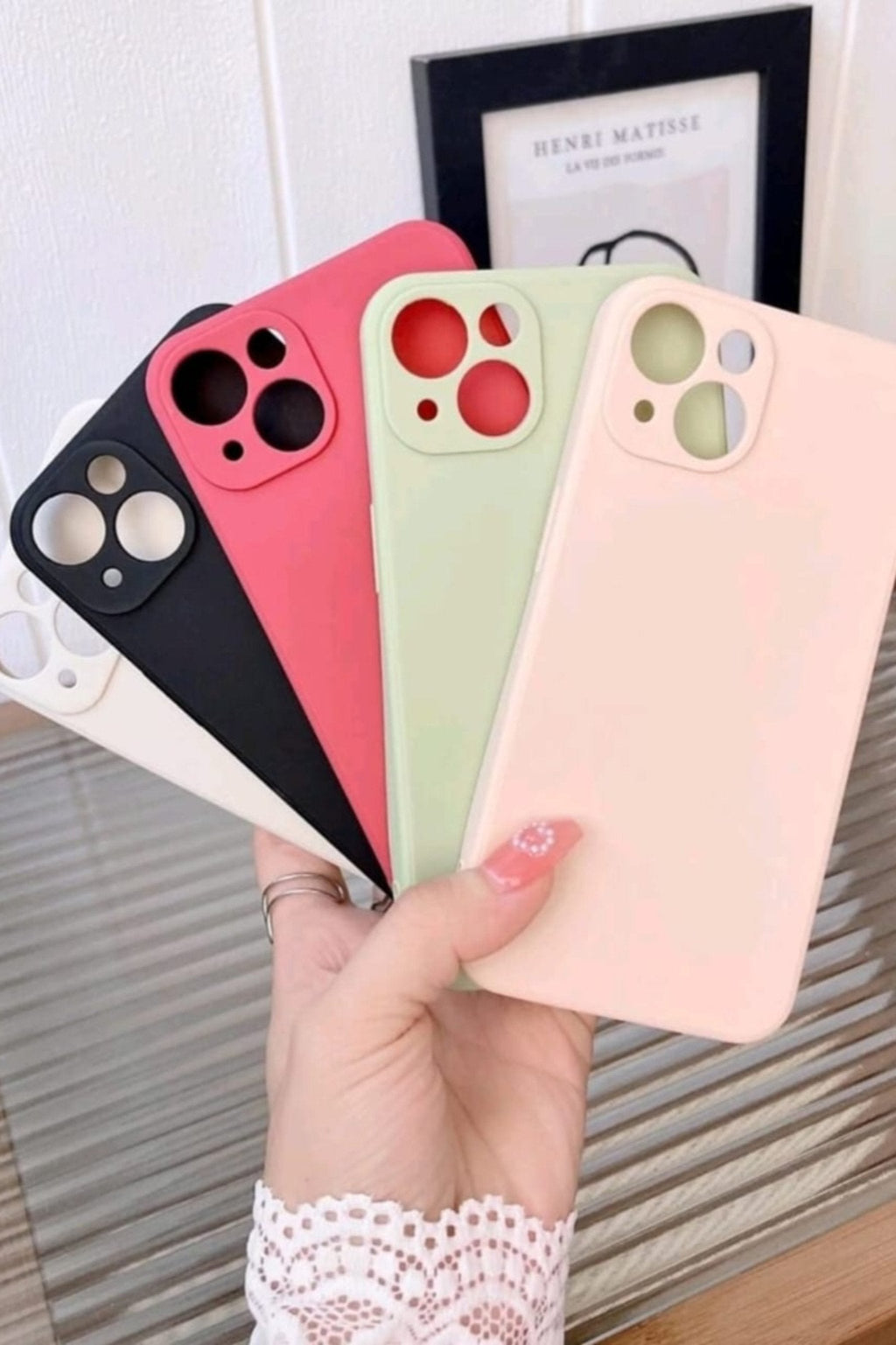 The 'Shield' Solid Color Slim Protective Phone Case