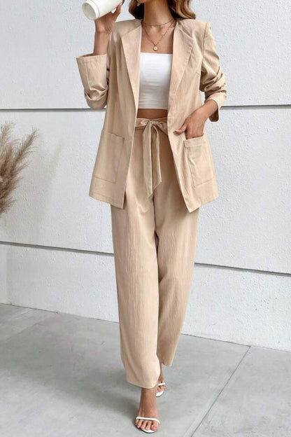The 'Sharp' Lapel Neck Smart Casual Blazer