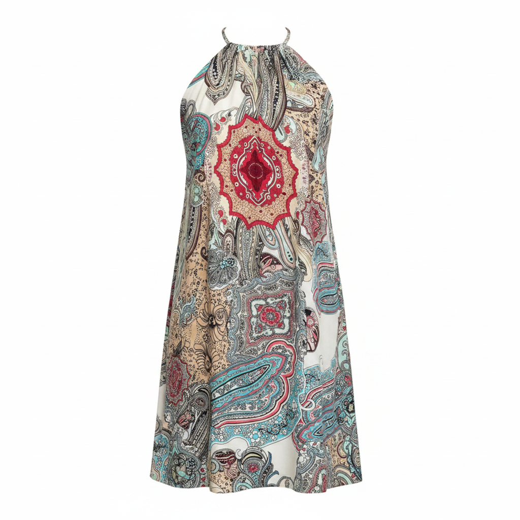 The 'Paisley' Floral Print Wrap Dress