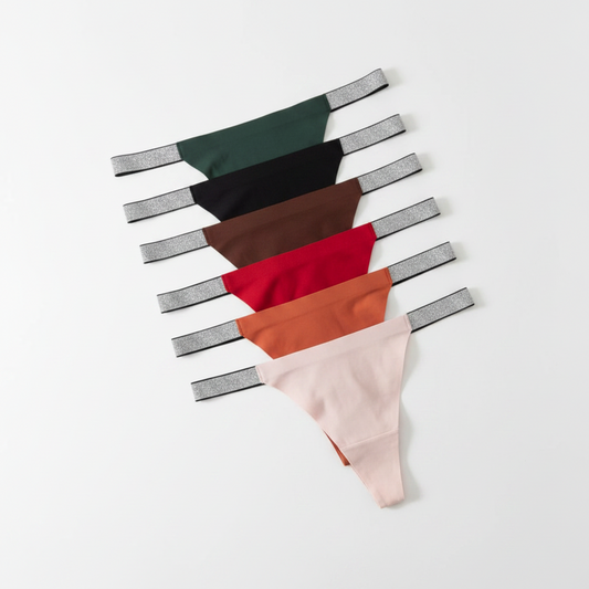 The 'Everyday' 7-Pack Plain Thong Underwear Set
