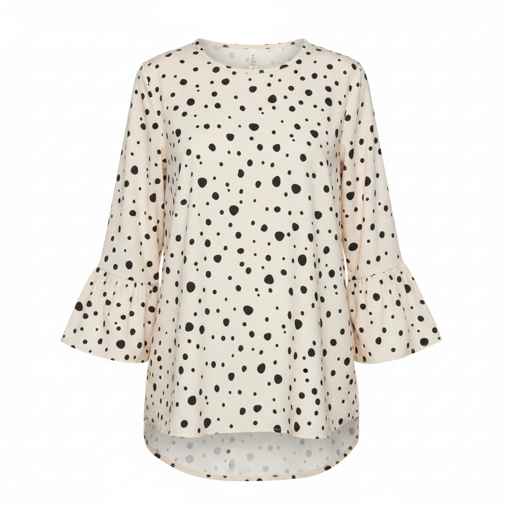 The 'Spot' Polka Dot Casual Blouse