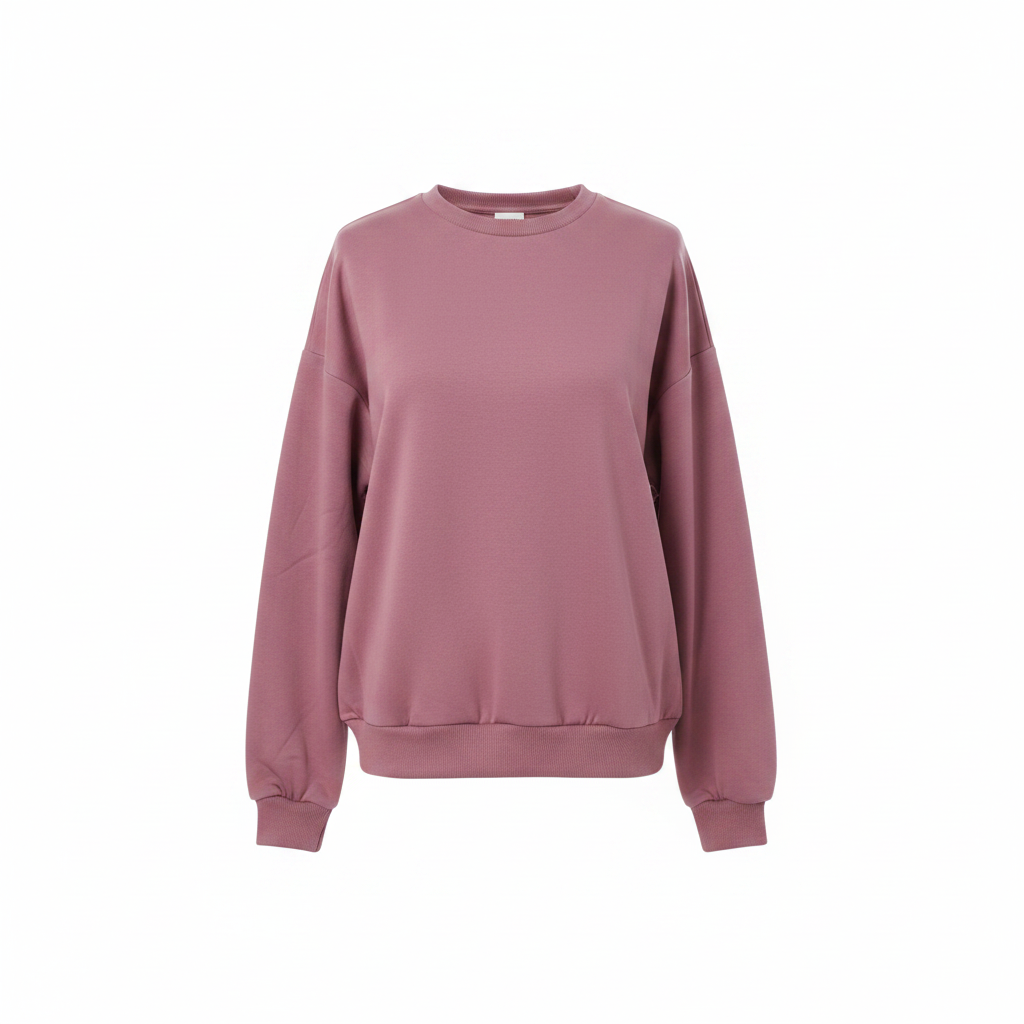 The 'Dusty' Pink Cosy Pullover Sweatshirt