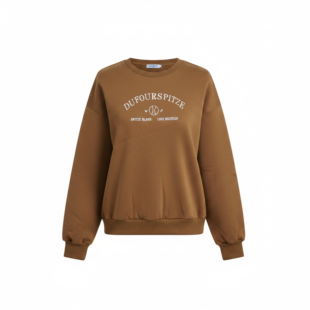 The 'Swiss' Switzerland Print Graphic Pullover Sweatshirt