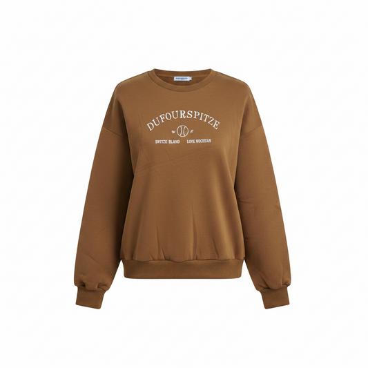 The 'Swiss' Switzerland Print Graphic Pullover Sweatshirt