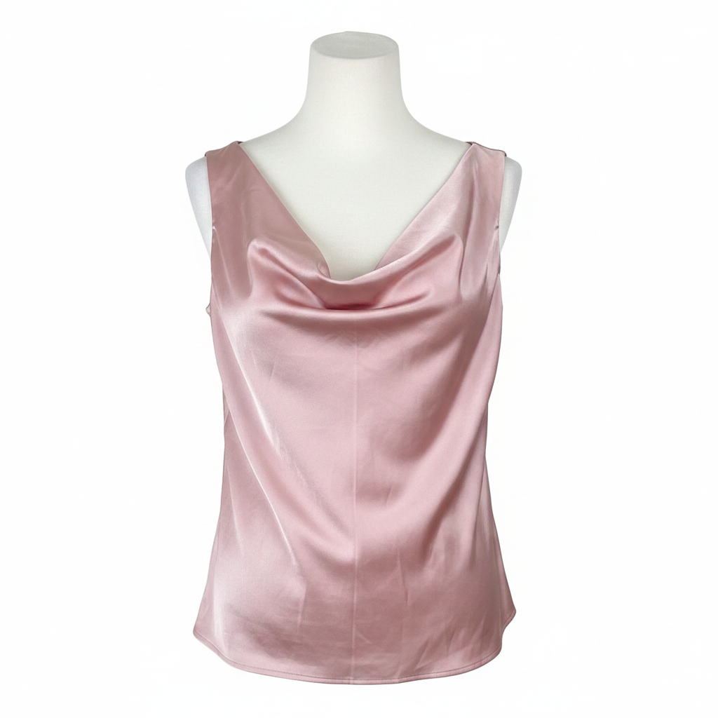 The 'Drape' Silky Draped Going Out Top